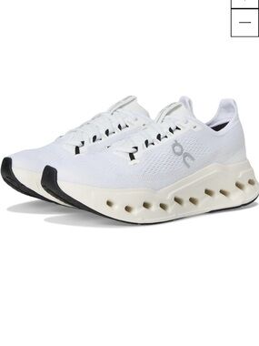 On Running Cloudnova Sneakers in White and Black